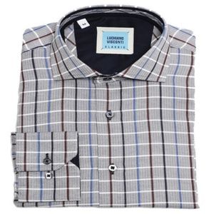 Luciano Visconti High End Long Sleeve Dress Shirt